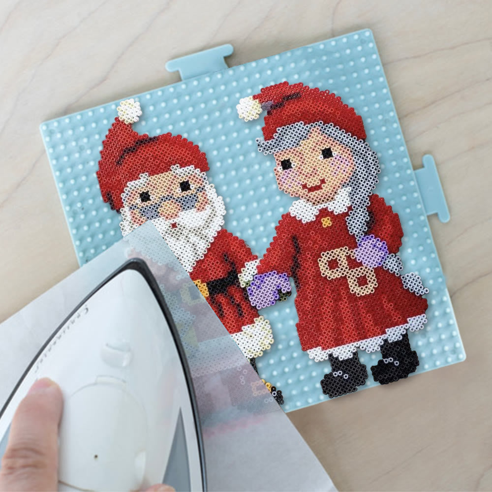 Rubbyoo Perler Beads Kit - Christmas Santa Claus | Relaxing Handmade Craft | Creative Holiday Gifts  - image 2