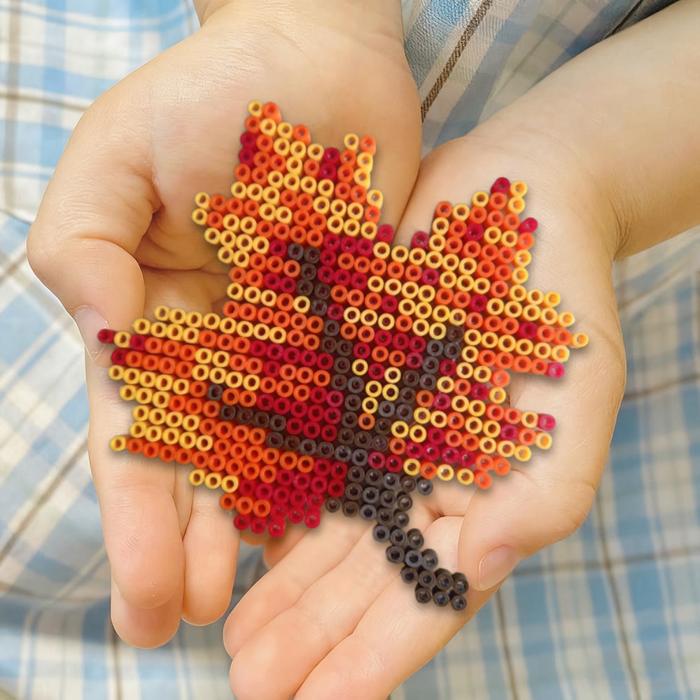 Rubbyoo Perler Beads Kit - Maple Leaves | Autumn Handmade Decorative Gifts | Perfect Craft For Diy Beginner  - image 9