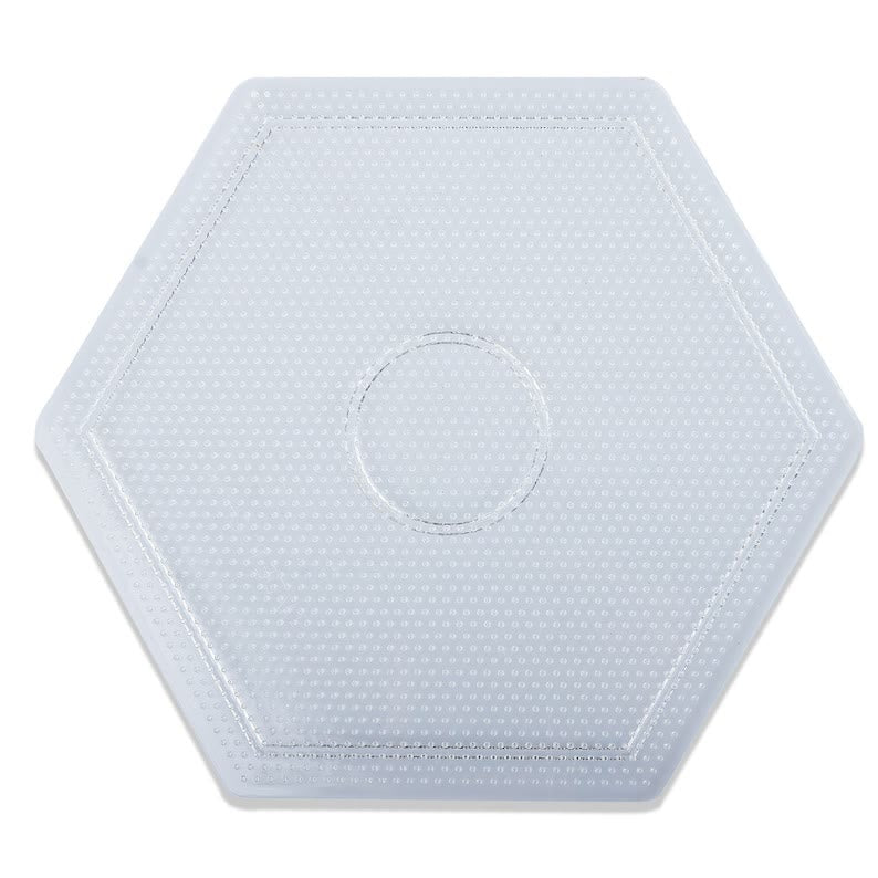 Various Shapes Perler Bead Pegboard - Durable Bead Pegboard | Suitable For 2.6mm Beads | Gift For Perler Bead Lovers - Hexagon (15cm×17cm） - image 6