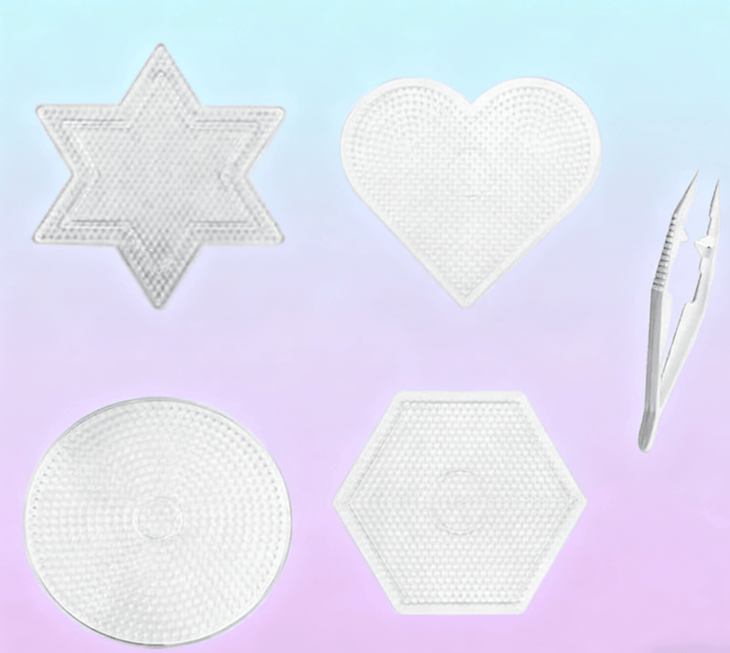 Various Shapes Perler Bead Pegboard - Durable Bead Pegboard | Suitable For 2.6mm Beads | Gift For Perler Bead Lovers - image 2