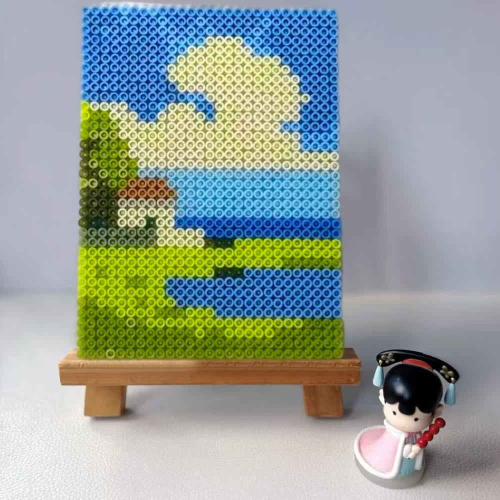 Rubbyoo Perler Beads Kit - Sunny Day | Diy Handmade Travel Souvenir | Perfect Gift For Friend - image 4