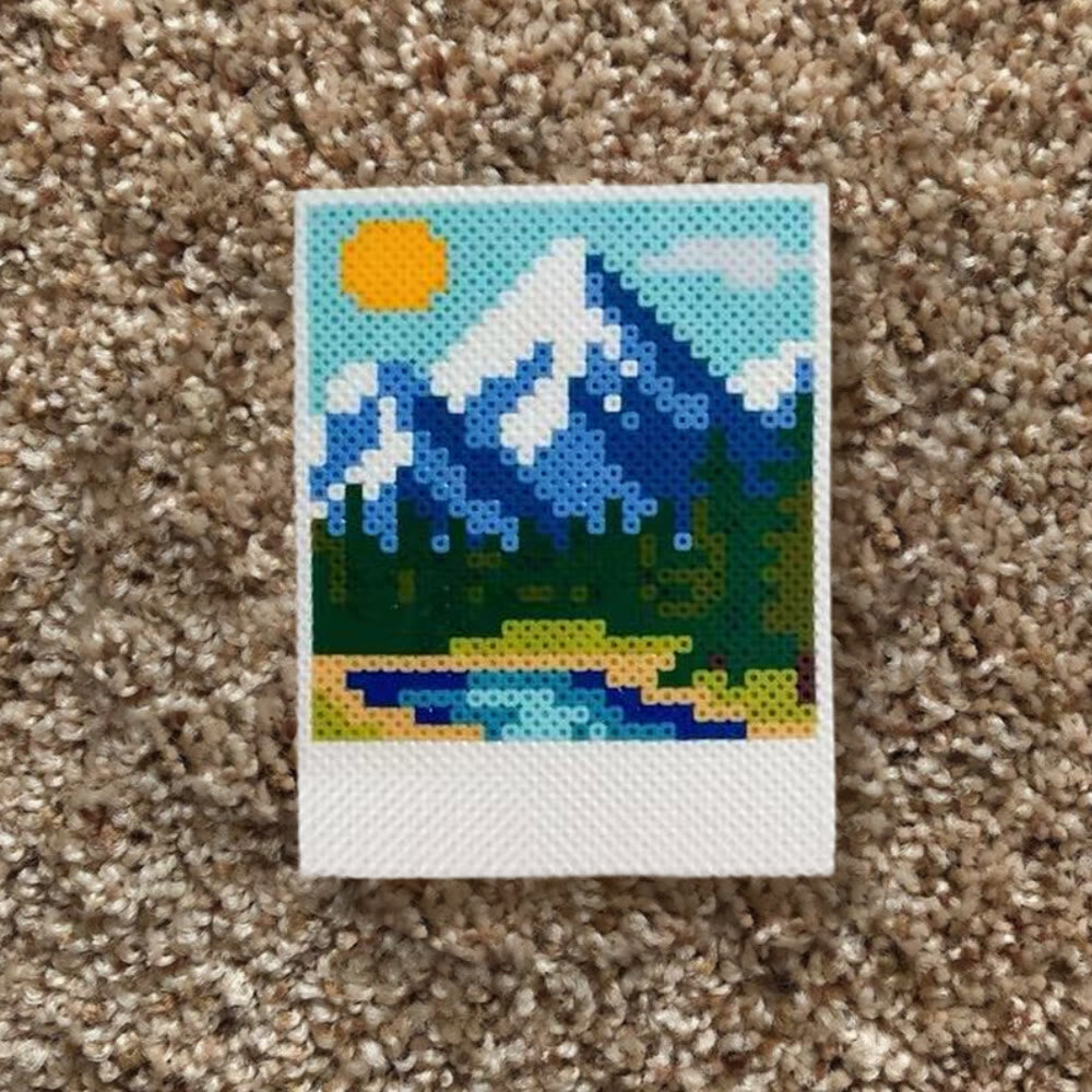 Rubbyoo Perler Beads Kit - Mountain View | Charming Landscape Craft | Perfect For Birthday Gift - image 7
