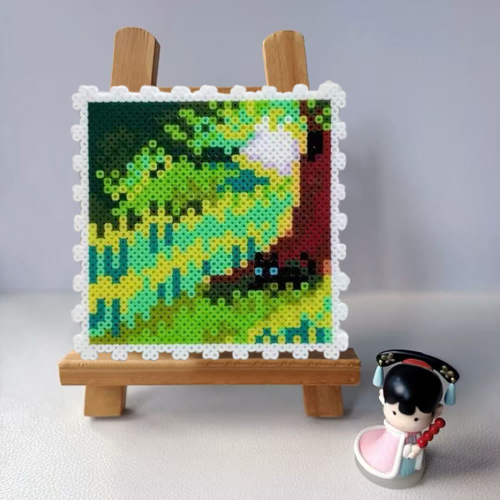 Rubbyoo Perler Beads Kit - The Shade Of Trees | Unique Handmade Craft | Easy Pixels Art - image 3