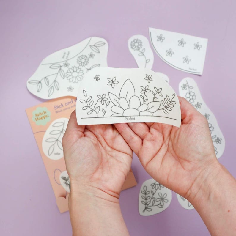  Flower Stick And Stitch Patterns |  Floral Designs For Custom Clothes | Perfect Gift For Handmade Lovers - image 0