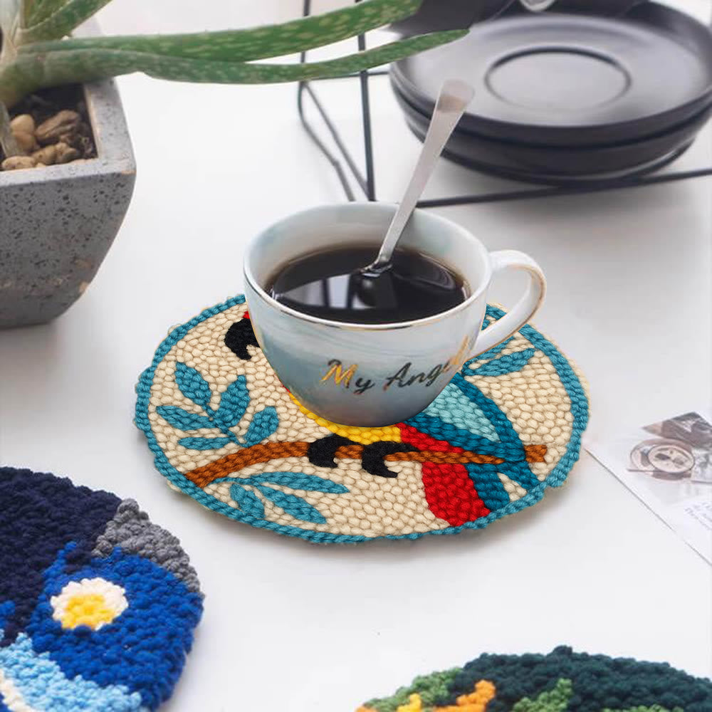 Parrot Tropical Punch Needle Kit - Geeky Decor Must-have | Fantasy Enthusiast Craft - image 7