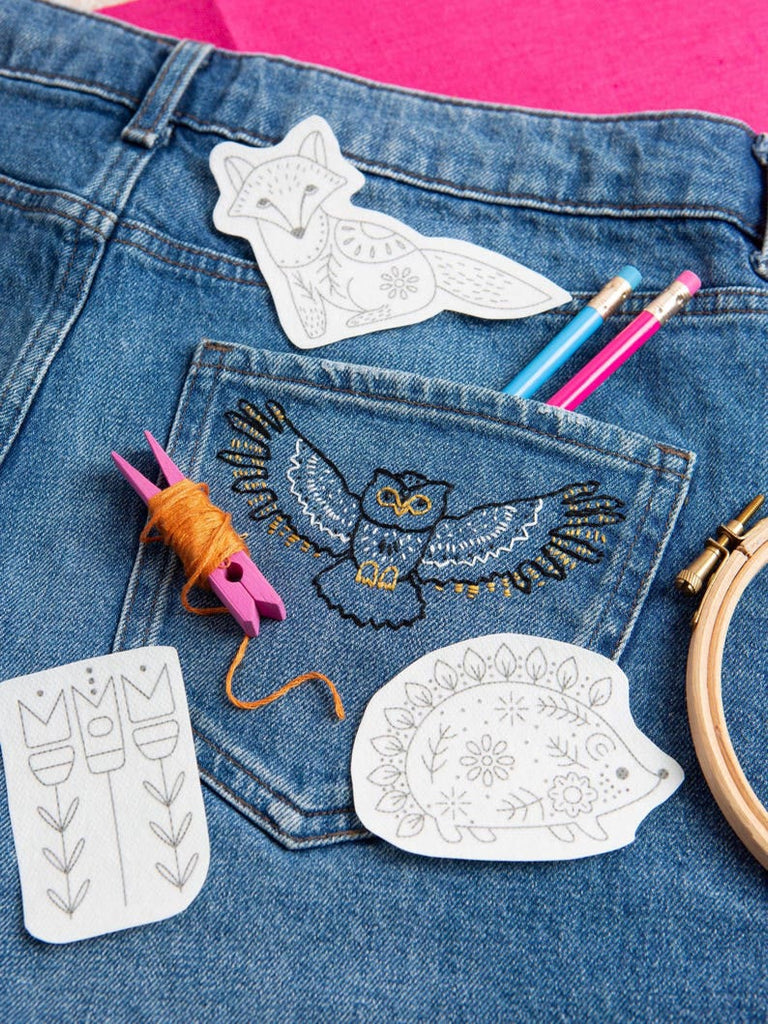 Woodland Animal Stick And Stitch Patterns | Creative Embroidery Design | Nice Gift For Diy Lovers - image 2