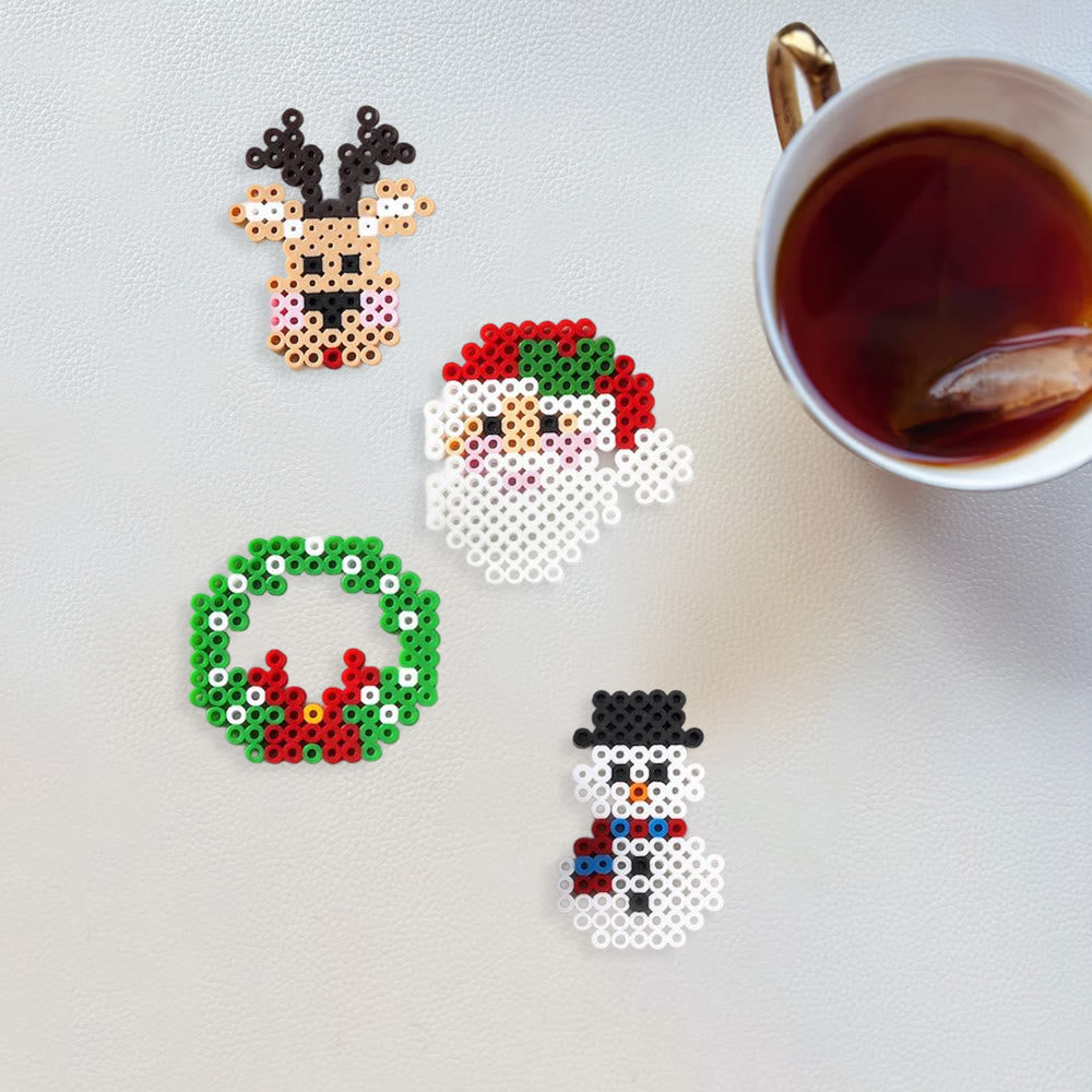 Rubbyoo Perler Beads Kit - Christmas Series | Creative Pixel Art  | Holiday Diy Craft  - image 5