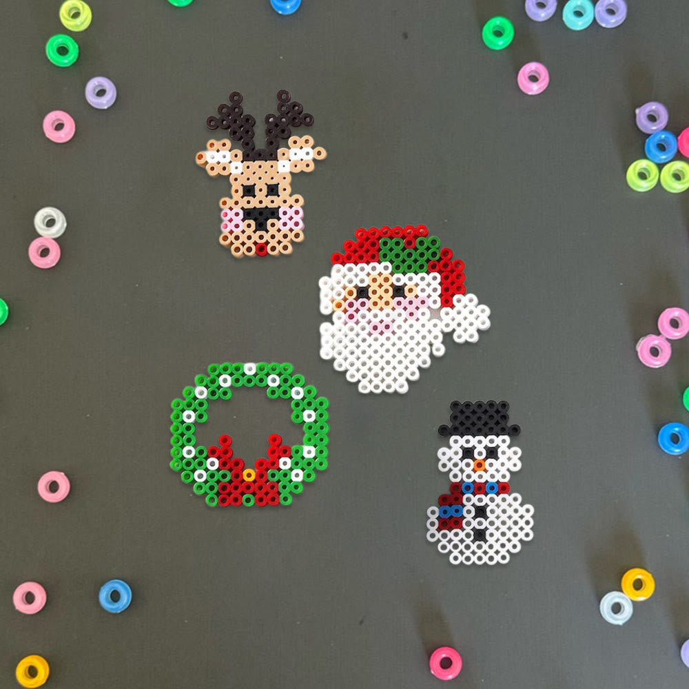 Rubbyoo Perler Beads Kit - Christmas Series | Creative Pixel Art  | Holiday Diy Craft  - image 6
