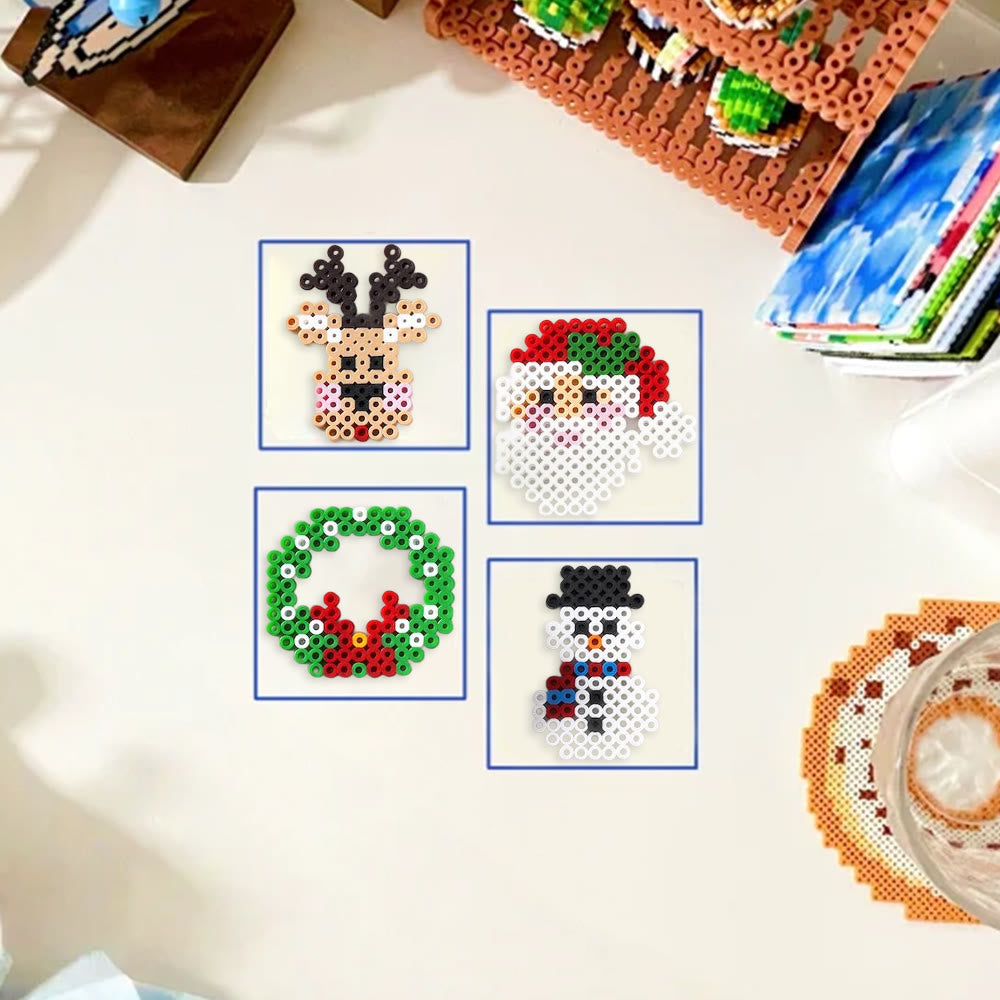 Rubbyoo Perler Beads Kit - Christmas Series | Creative Pixel Art  | Holiday Diy Craft  - image 9