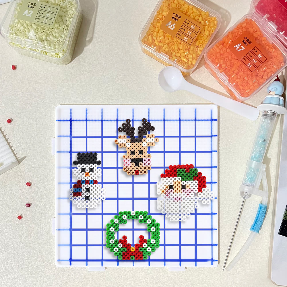 Rubbyoo Perler Beads Kit - Christmas Series | Creative Pixel Art  | Holiday Diy Craft  - image 8