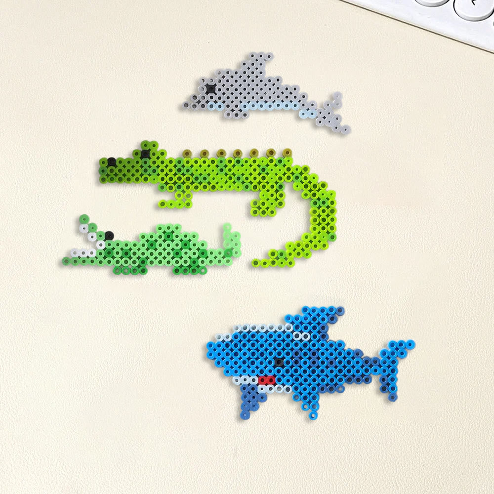Rubbyoo Perler Beads Kit - Underwater World | Adorable Marine Animals | Easy Handmade Craft For Kid - image 5