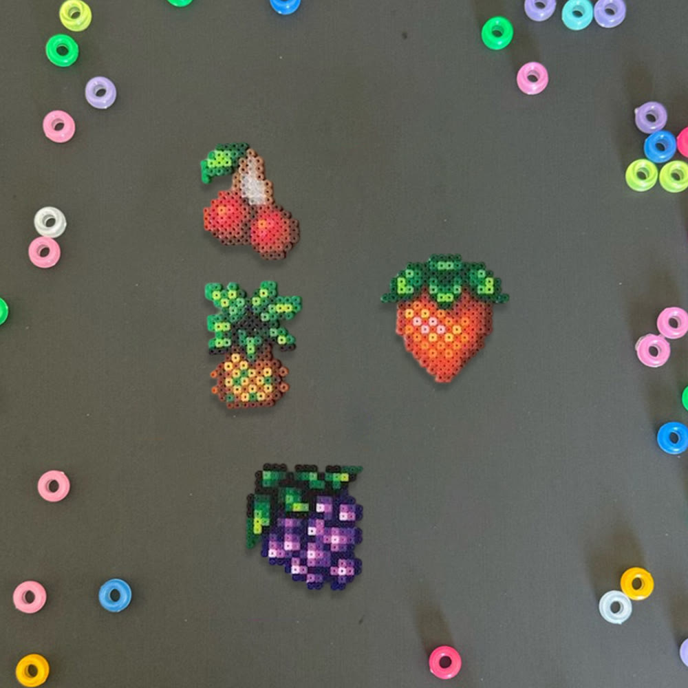 Rubbyoo Perler Beads Kit - Fruit Series | Unique Beads Art | Nice Handicraft For Beginner  - image 8