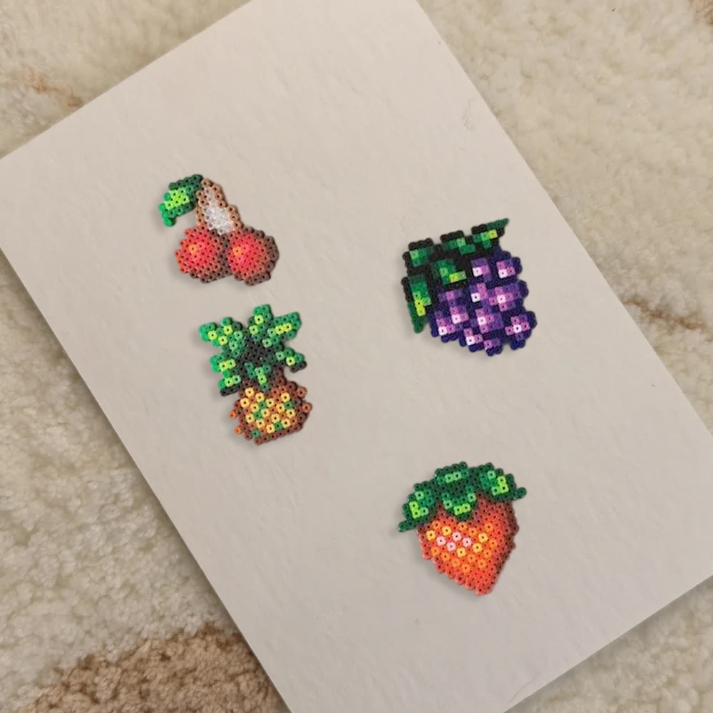 Rubbyoo Perler Beads Kit - Fruit Series | Unique Beads Art | Nice Handicraft For Beginner  - image 5