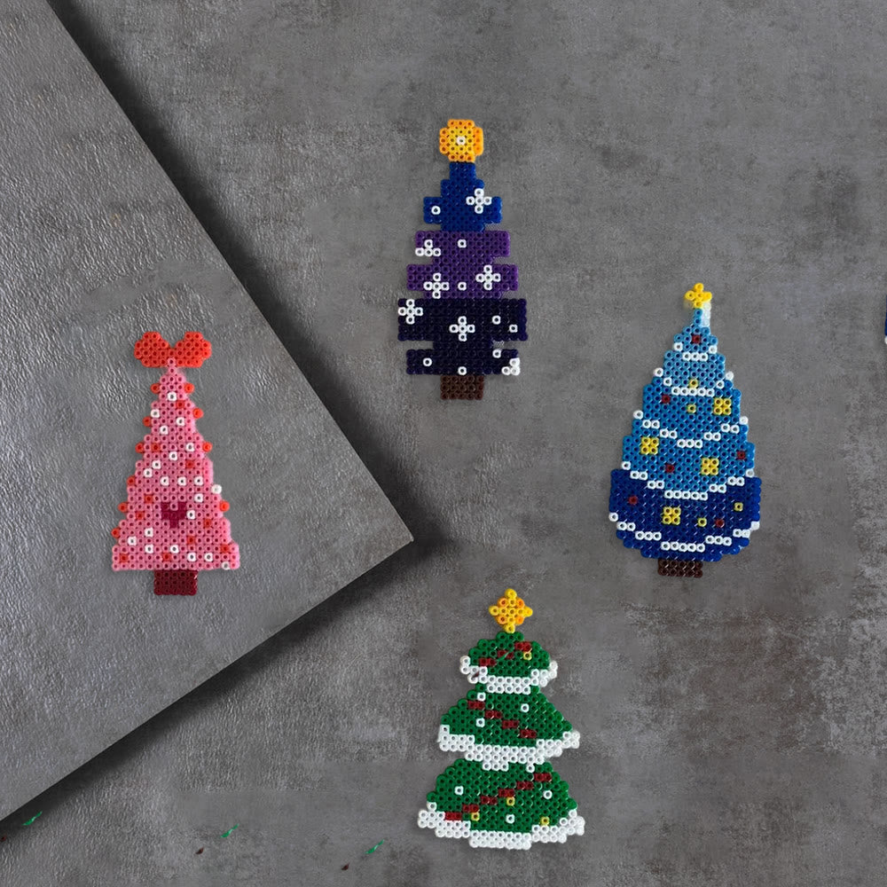 Rubbyoo Perler Beads Kit - Colourful Christmas Tree | Handmade Holiday Craft | Perfect Home Ornament  - image 8