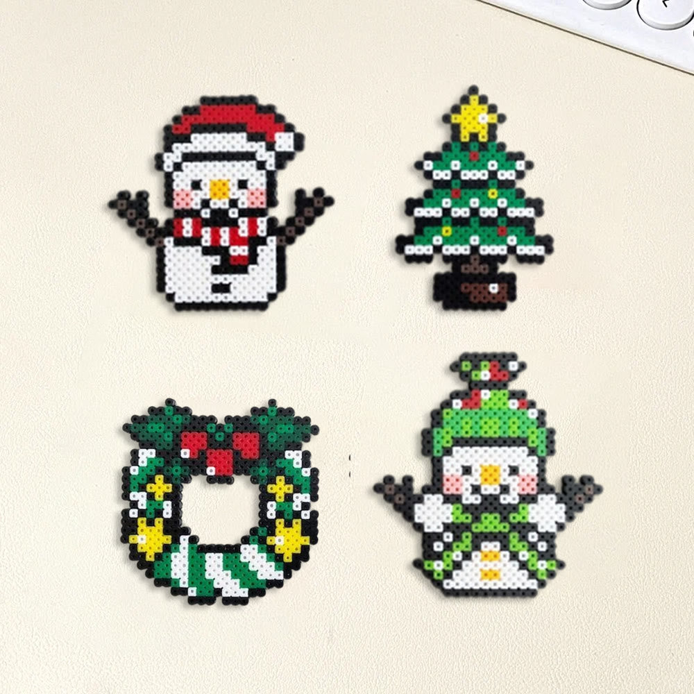 Rubbyoo Perler Beads Kit - Christmas Collection | Handmade Christmas Gifts | Christmas Tree Decor - image 6