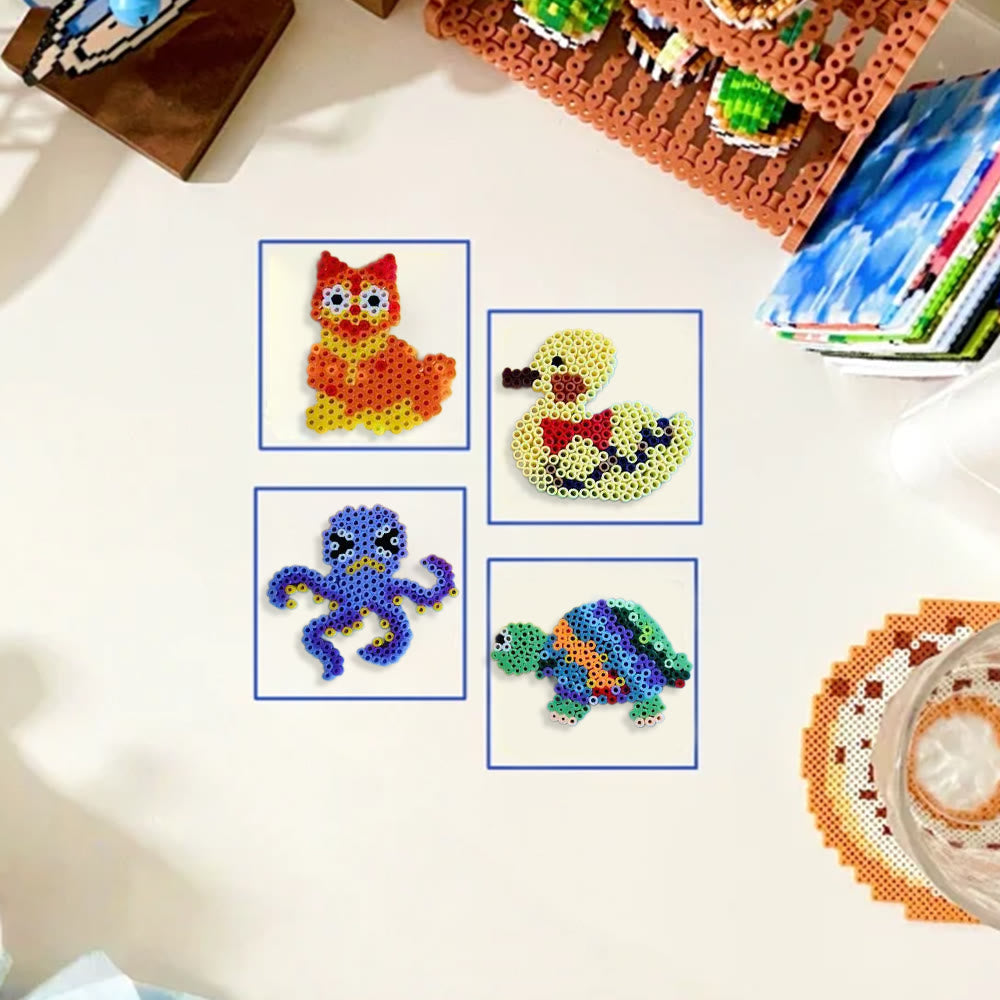 Rubbyoo Perler Beads Kit - Animal Series | Special Pixel Craft | Easy Handmade Art - image 9