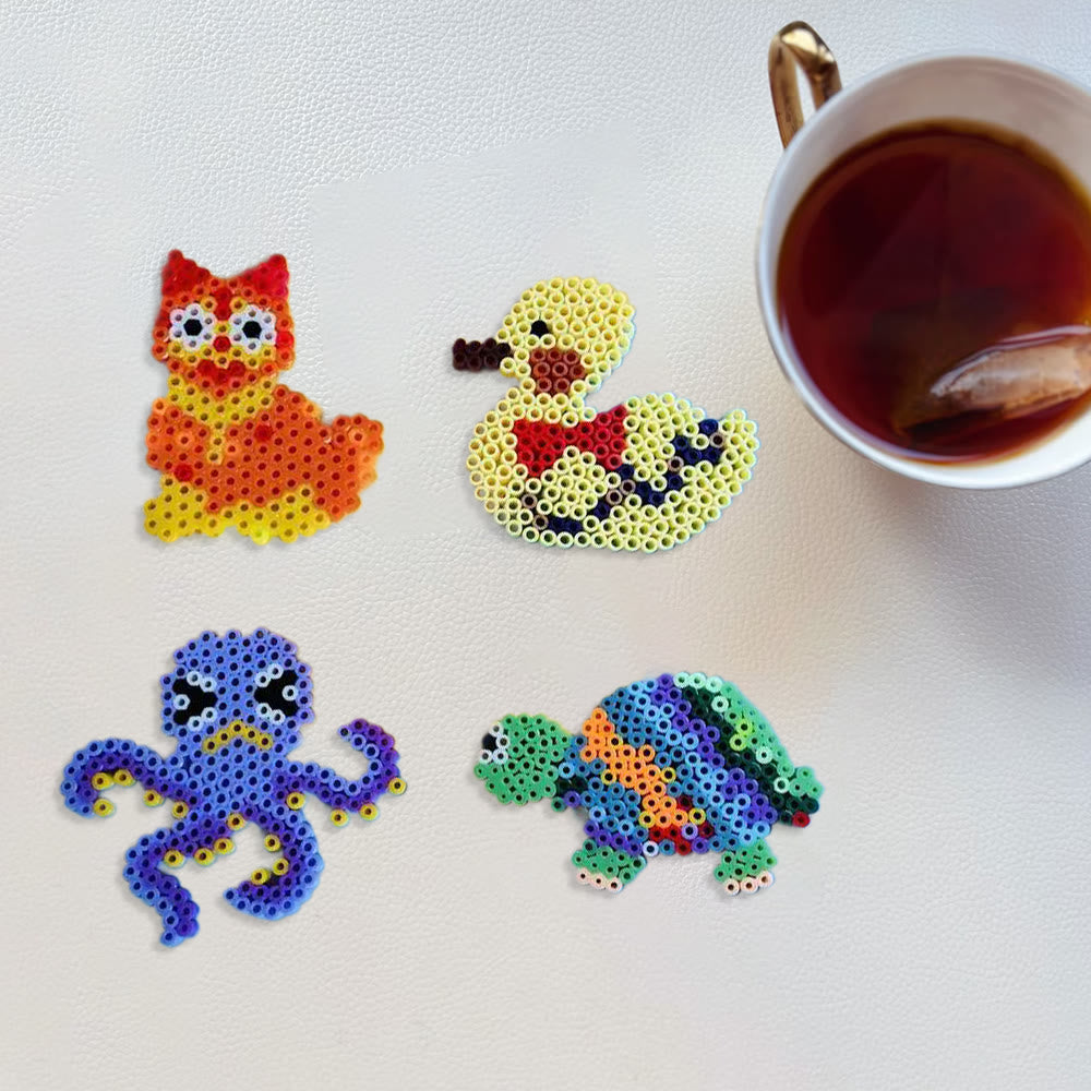 Rubbyoo Perler Beads Kit - Animal Series | Special Pixel Craft | Easy Handmade Art - image 2