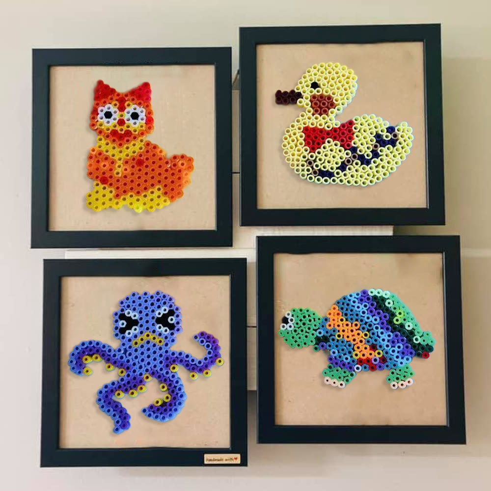 Rubbyoo Perler Beads Kit - Animal Series | Special Pixel Craft | Easy Handmade Art - image 1