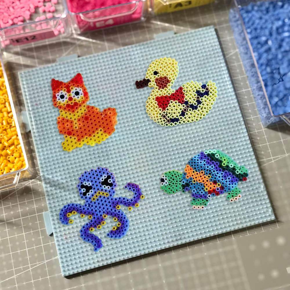 Rubbyoo Perler Beads Kit - Animal Series | Special Pixel Craft | Easy Handmade Art - image 5