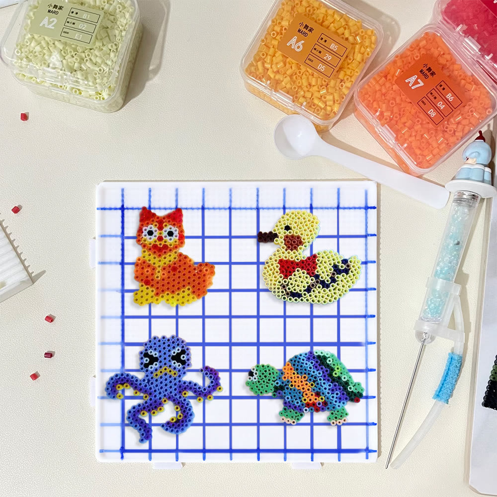 Rubbyoo Perler Beads Kit - Animal Series | Special Pixel Craft | Easy Handmade Art - image 8