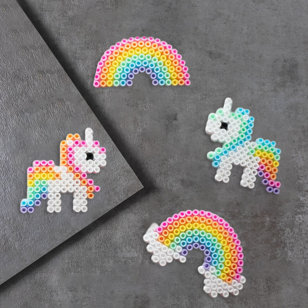 Rubbyoo Perler Beads Kit - Rainbow Horse | Birthday Gifts For Kid | Beginner Handmade Pixel Craft  - image 6