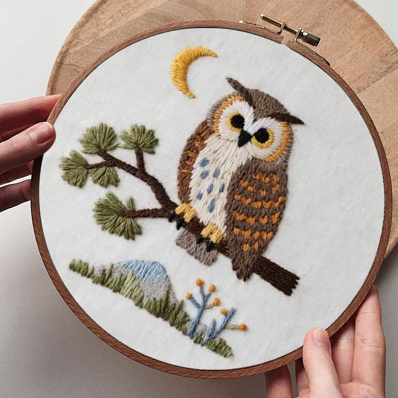Rubbyoo Embroidery Kit - Little Owl | Simple Diy Craft | Heartfelt Handmade Present - image 7