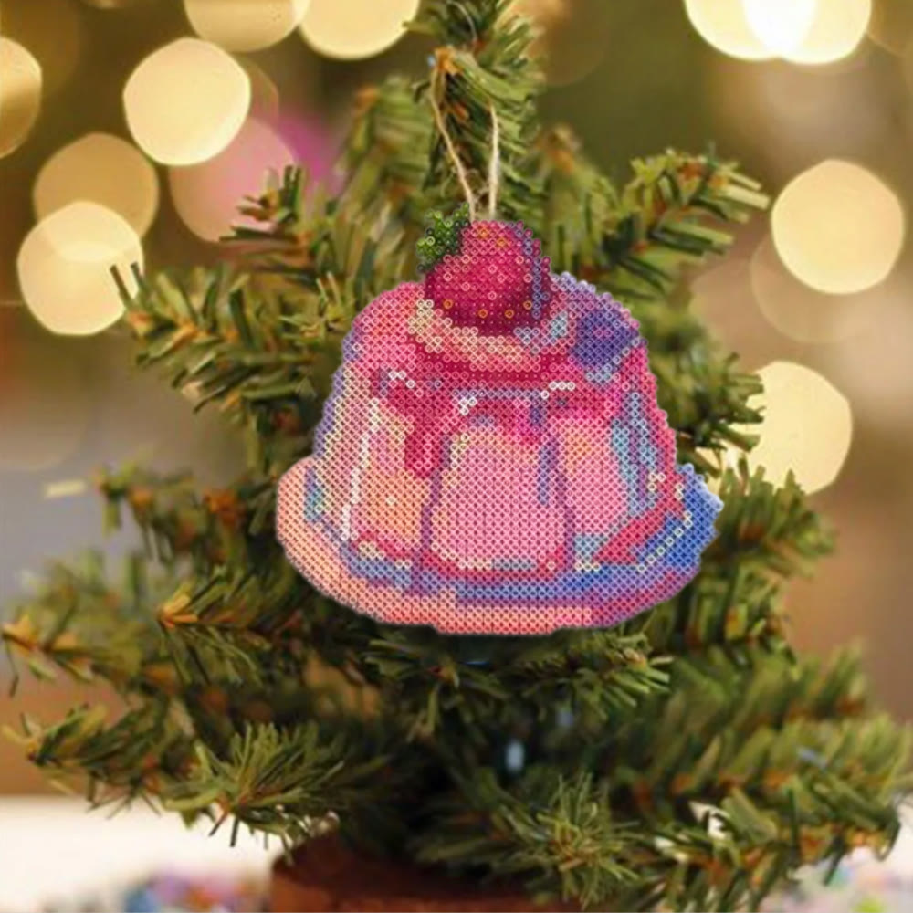 Rubbyoo Perler Beads Kit - Strawberry Jelly | Creative Pixel Craft | Diy Handmade Hanging Decor - image 2