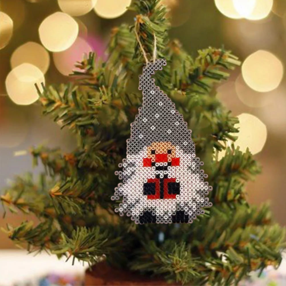 Rubbyoo Perler Beads Kit - Christmas Gnome Series | Unique Holiday Craft | Diy Pixel Art For Friend - image 9