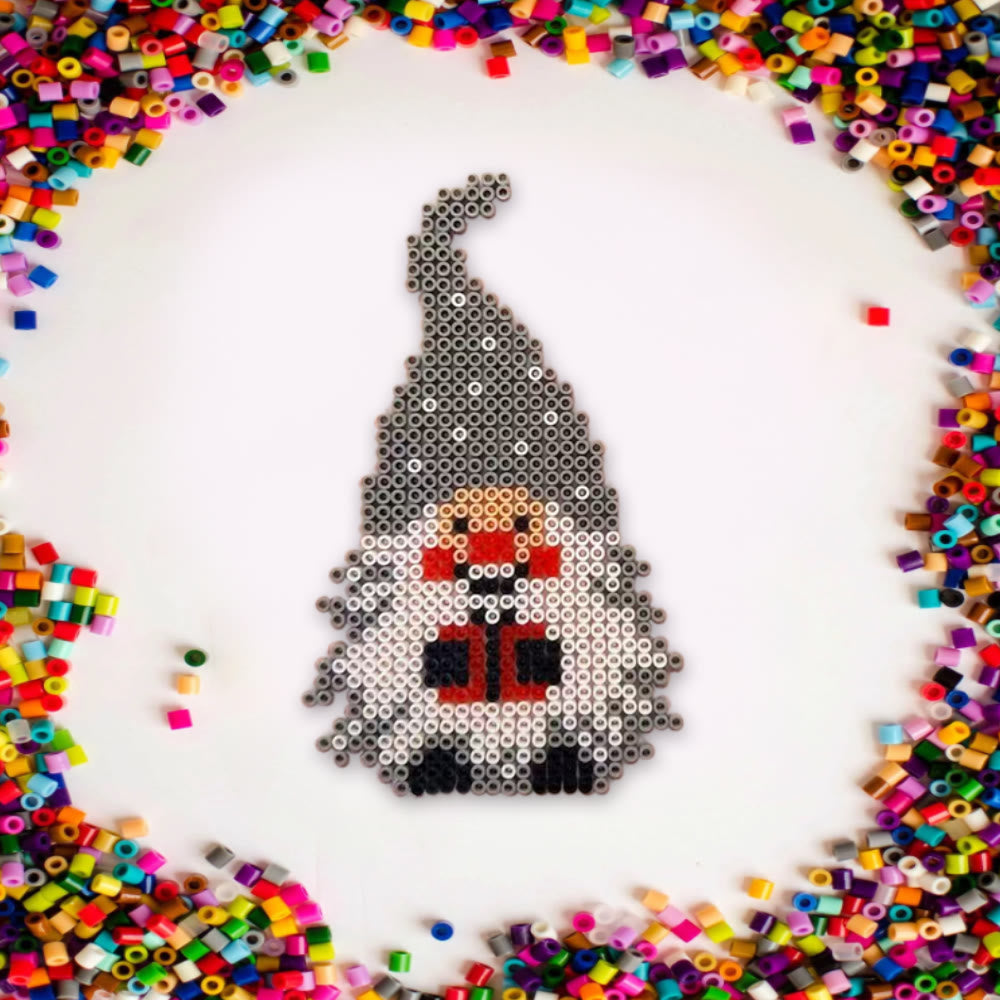 Rubbyoo Perler Beads Kit - Christmas Gnome Series | Unique Holiday Craft | Diy Pixel Art For Friend - image 6
