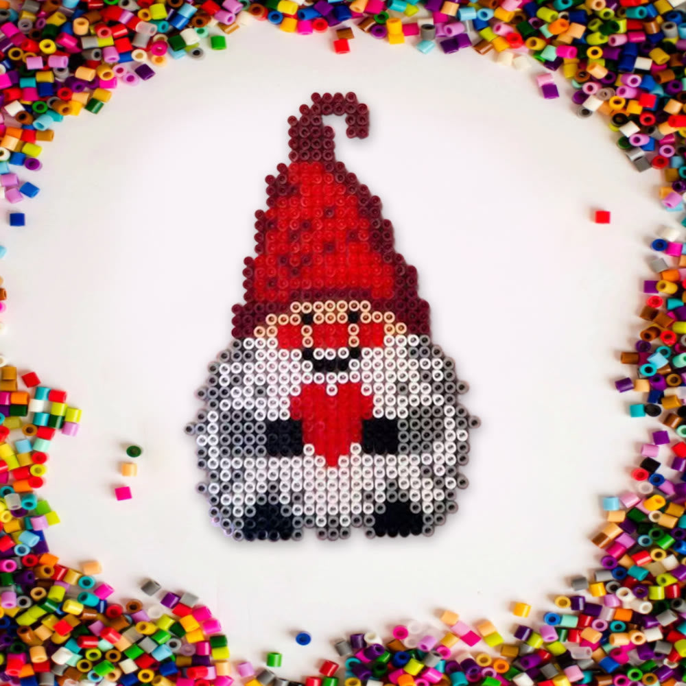 Rubbyoo Perler Beads Kit - Christmas Gnome Series | Unique Holiday Craft | Diy Pixel Art For Friend - image 8