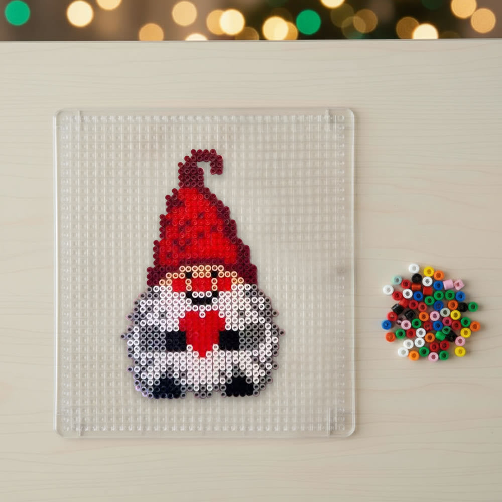 Rubbyoo Perler Beads Kit - Christmas Gnome Series | Unique Holiday Craft | Diy Pixel Art For Friend - image 5