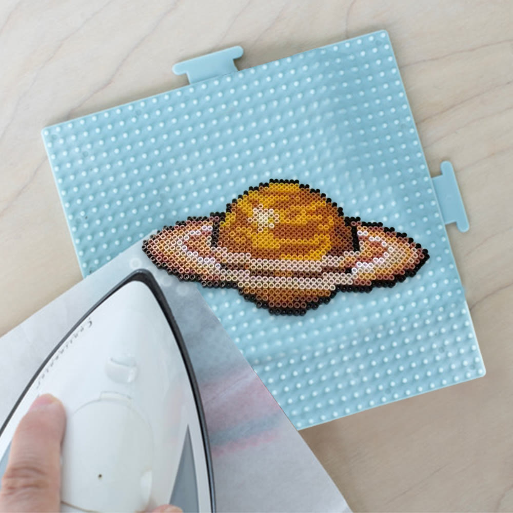 Rubbyoo Perler Beads Kit - Saturn | Planet Pixel Art | Celestial Fuse Bead Patterns - image 2