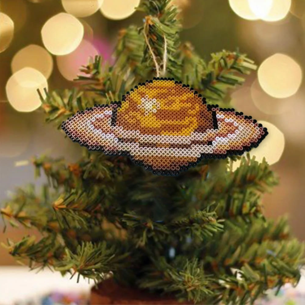 Rubbyoo Perler Beads Kit - Saturn | Planet Pixel Art | Celestial Fuse Bead Patterns - image 3