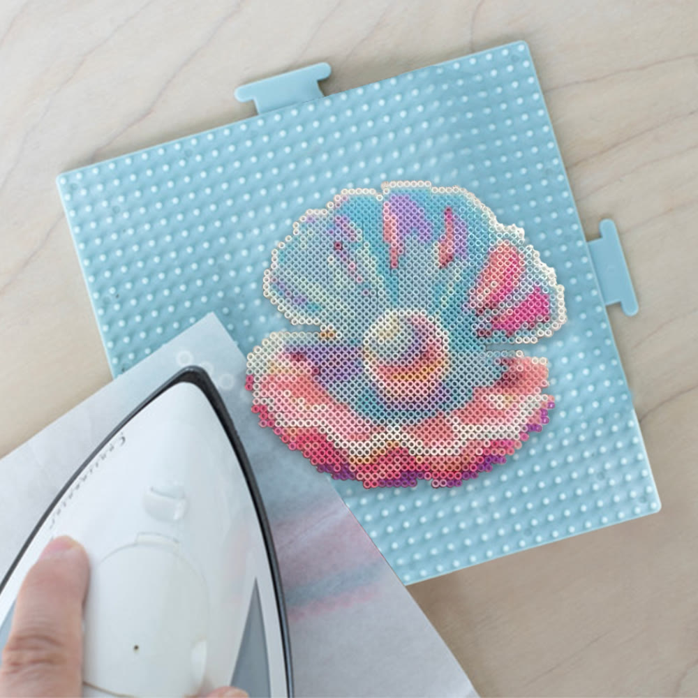 Rubbyoo Perler Beads Kit - Pearl Shell | Christmas Tree Ornament | Diy Handmade Set For Beginner - image 8