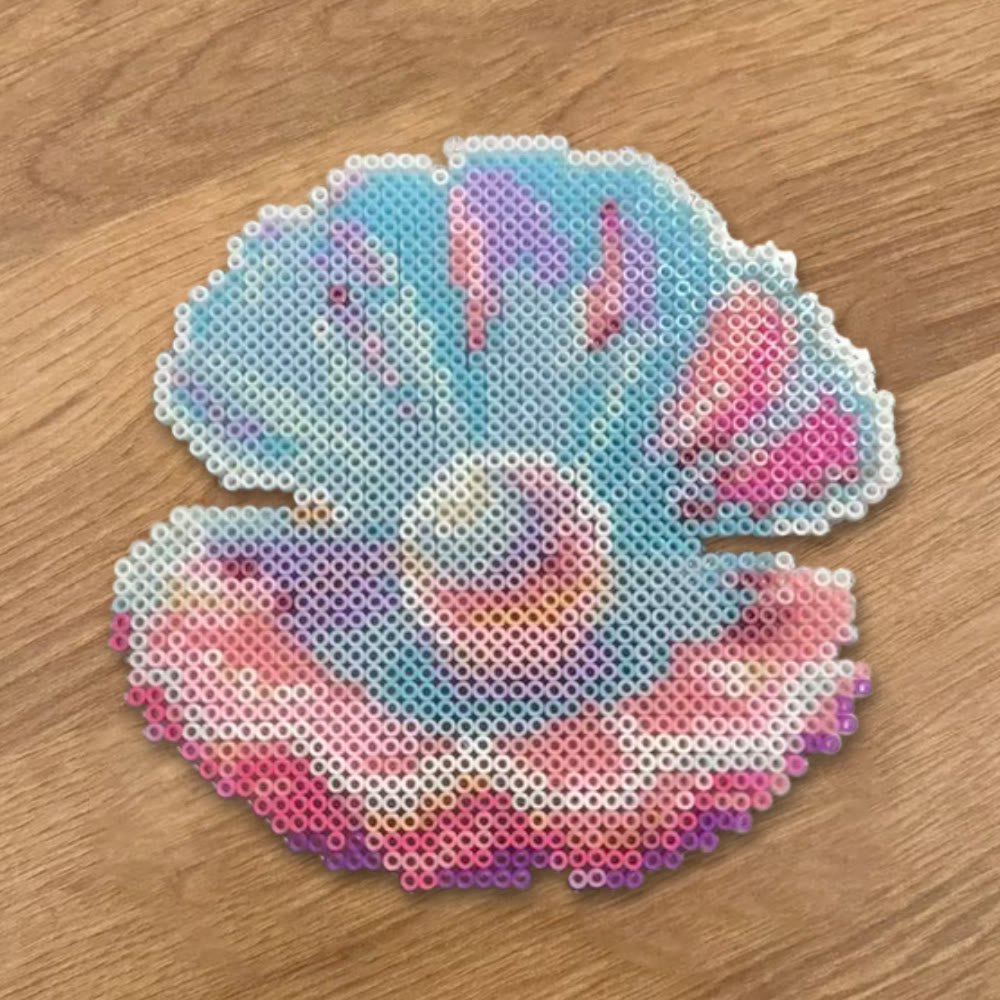 Rubbyoo Perler Beads Kit - Pearl Shell | Christmas Tree Ornament | Diy Handmade Set For Beginner - image 6