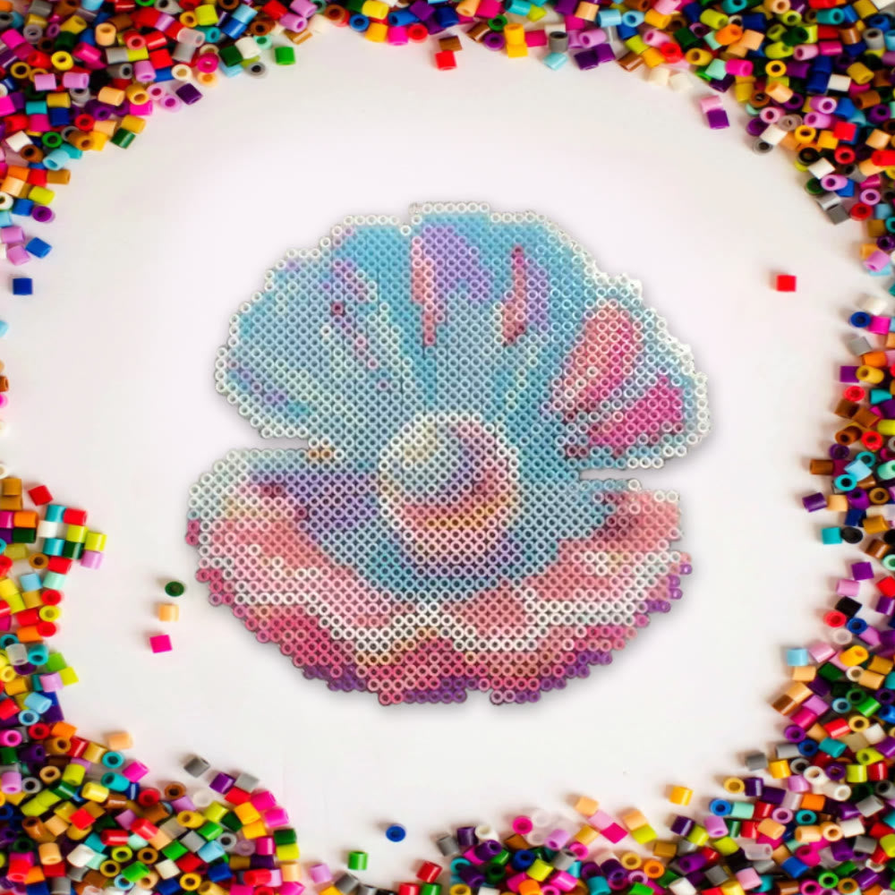 Rubbyoo Perler Beads Kit - Pearl Shell | Christmas Tree Ornament | Diy Handmade Set For Beginner - image 7