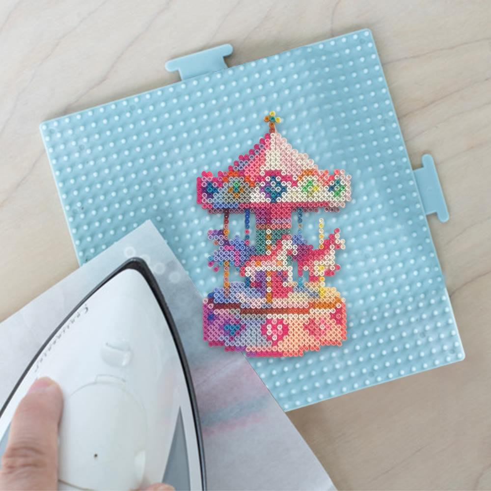 Rubbyoo Perler Beads Kit - Fantasy Carousel | Special Gift Idea | Perfect Handicraft For Kid - image 6