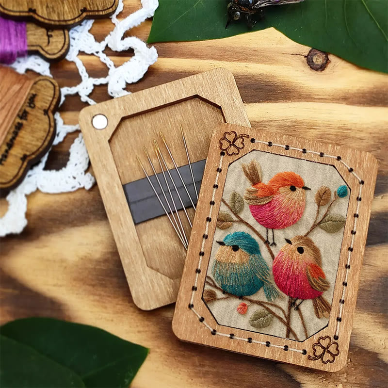 Rubbyoo Embroidery Kit - Vibrant Birds | Animal Hoop Art | Handmade Room Ornament - image 8