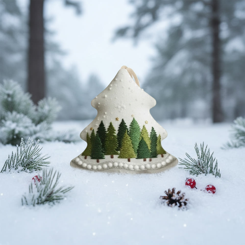 Rubbyoo Tree-shaped Embroidery Kit - Mysterious Forest | Easy Handmade Craft | Perfect Gift Idea  - image 8