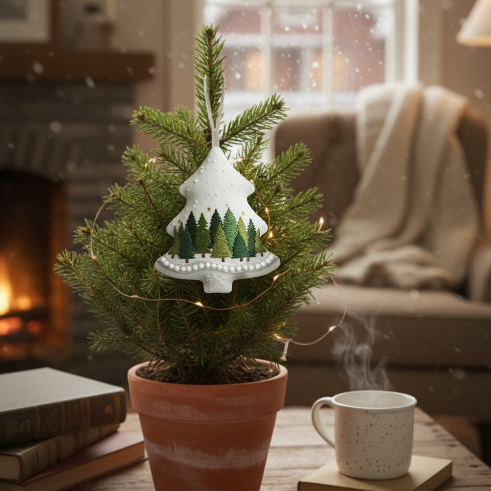 Rubbyoo Tree-shaped Embroidery Kit - Mysterious Forest | Easy Handmade Craft | Perfect Gift Idea  - image 4