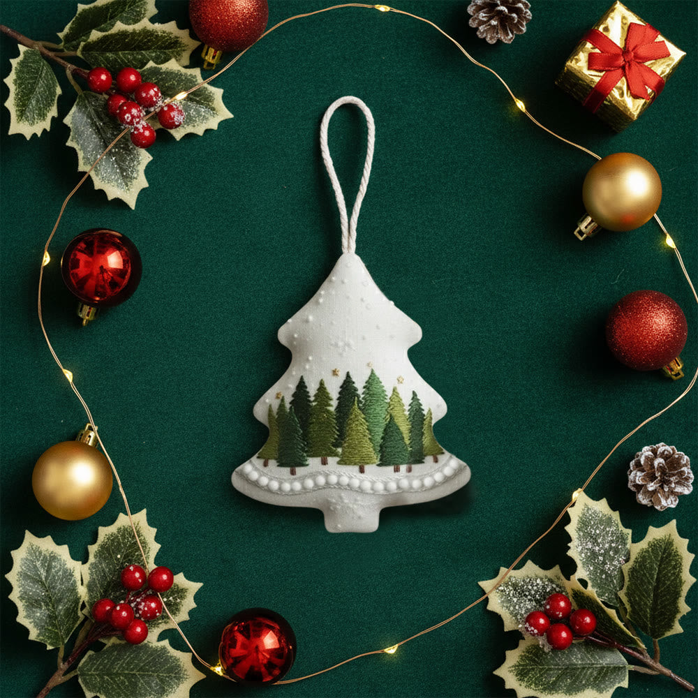 Rubbyoo Tree-shaped Embroidery Kit - Mysterious Forest | Easy Handmade Craft | Perfect Gift Idea  - image 7