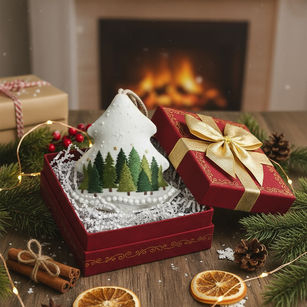 Rubbyoo Tree-shaped Embroidery Kit - Mysterious Forest | Easy Handmade Craft | Perfect Gift Idea  - image 6